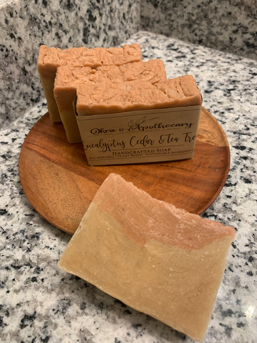 Eucalyptus Lemongrass & Tea Tree Soap