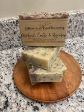 Load image into Gallery viewer, Patchouli Cedar &amp; Rosemary Soap
