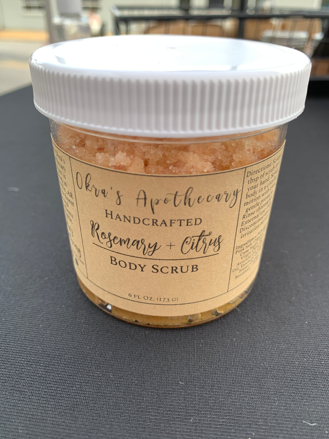 Rosemary+Citrus Body Scrub